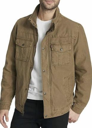 Мужская куртка levi’s men’s stretch twill jacket милитари куртка-карго