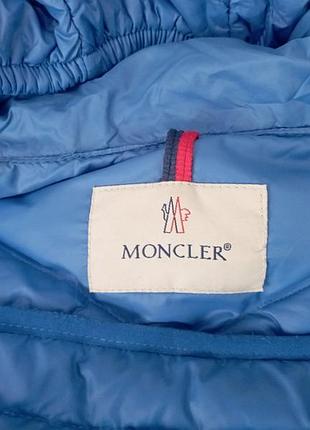 Куртка синяя moncler 7