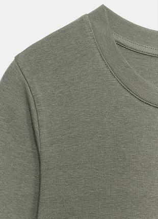 Боди оливковое, zara, l 2