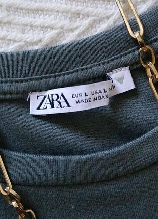 Боди оливковое, zara, l 5