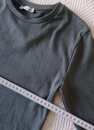 Боди оливковое, zara, l 9
