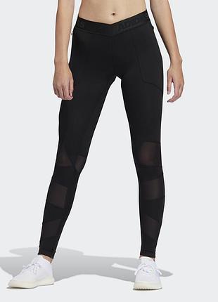 Adidas alphaskin utility tight лосини для фітнеса та спорта (s)