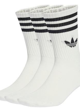 Шкарпетки adidas 3s crew s 3p білі