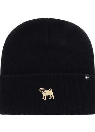 Шапка 47 brand dog base runner чорна brnck28ace-bk