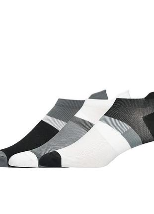 Шкарпетки asics 3 pack color block low cut sock мультиколір 3033c297-001