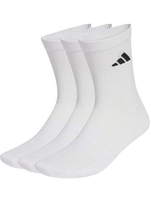 Шкарпетки adidas c ess crw 3p білі