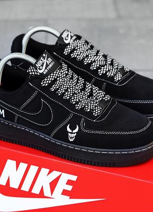 Кроссовки nike air force 1 low venom black 2