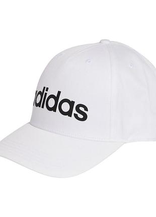 Бейсболка adidas linear cap біла