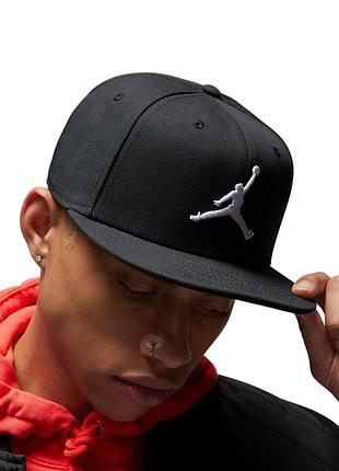 Бейсболка nike u j pro cap s fb jumpman чорна