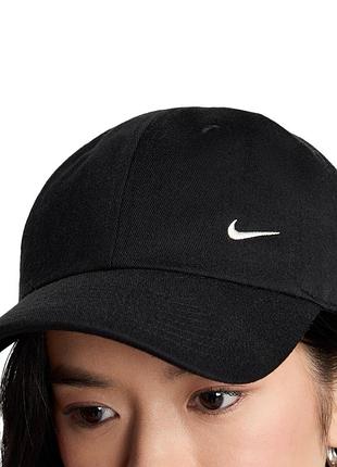 Бейсболка nike u nk club cap u cb sm swsh l чорна
