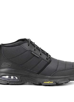 Ботинки мужские skechers skech-air envoy черные