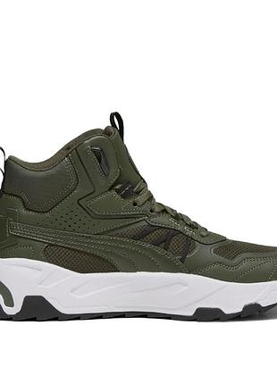 Ботинки мужские puma trinity mid hybrid хаки 39232702
