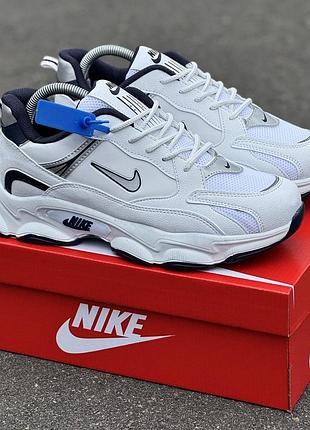 Мужские кроссовки найк nike white белый 40