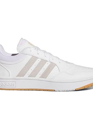 Кроссовки мужские adidas hoops 3.0 белые
