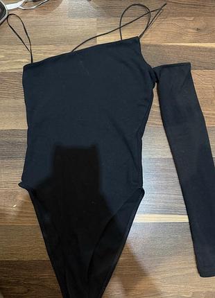 Боді жіноче zara чорне розмір xs