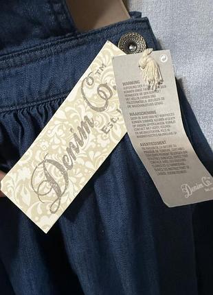 Джинсовый женский сарафан denim co 3
