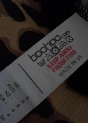 Боді в леопардовий принт від boohoo 3