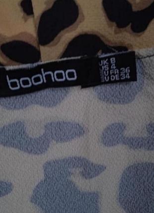 Боді в леопардовий принт від boohoo 2