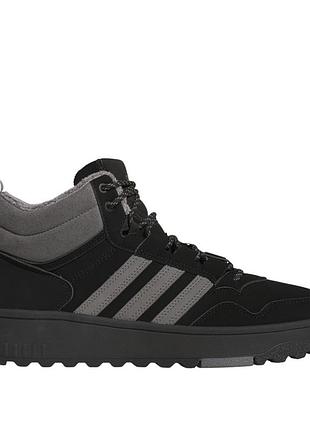 Кроссовки мужские adidas hoops 4.0 mid winterized черные