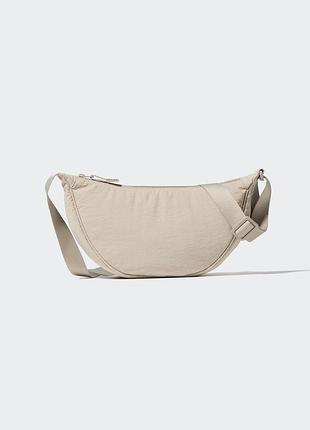 Бежева поясна сумка пiд uniqlo