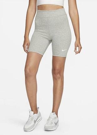 Жіночі сірі спортивні шорти від nike  розмір  l оригінал