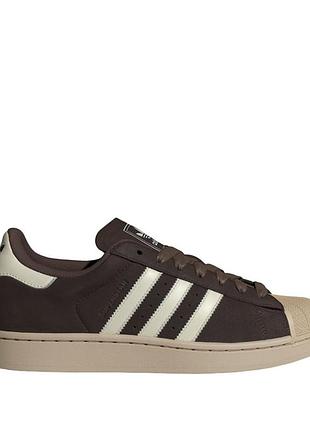 Кросівки чоловічі adidas superstar ii коричневі