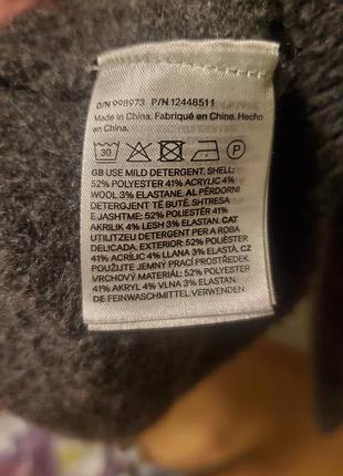 Кофта для девчаички h&amp;m серого цвета, 13-14 лет 2