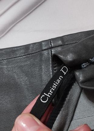 Кожаные лосины christian dior оригинал 4