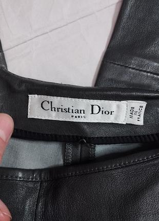 Кожаные лосины christian dior оригинал 3