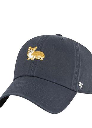 Бейсболка унісекс 47 brand dog base runner icon темно-синя bsric13gws-vn