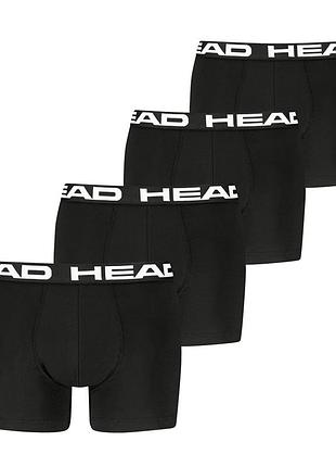 Боксери чоловічі head basic boxer 4p чорні 701239388001