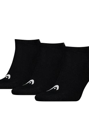 Шкарпетки head all sports training sneaker чорні 701229018001