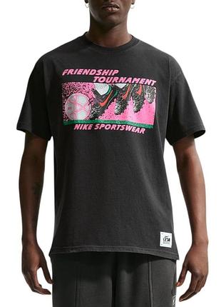 Футболка мужская nike m nsw tee lse cеleb fb 2 графитовая