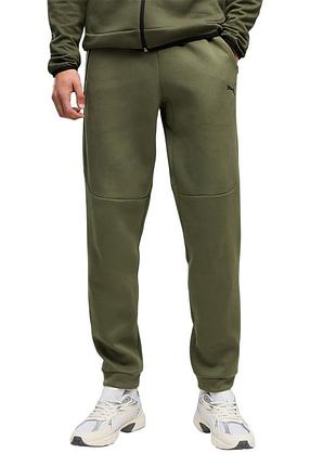 Брюки мужские puma tech elevated pants dk хаки 69395286