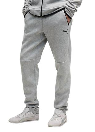 Брюки мужские puma tech elevated pants dk серые 69395203