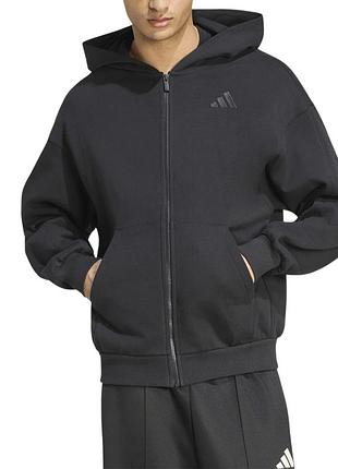 Толстовка чоловіча adidas m ak sl fz чорна