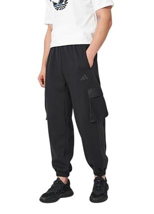 Брюки мужские adidas m utility fl pt черные