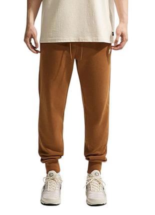 Брюки мужские nike m nk club ft jogger песочные