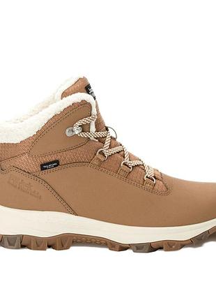 Черевики жіночі jack wolfskin everquest texapore mid w коричневі