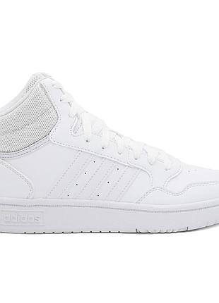 Кроссовки женские adidas hoops 3.0 mid w белые