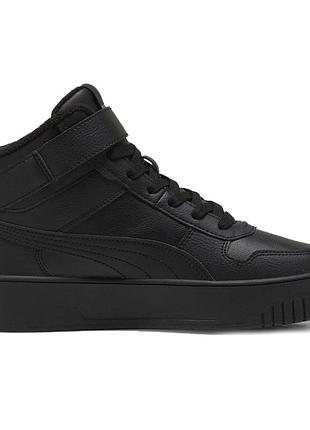 Ботинки женские puma carina street mid wtr черные 39805001