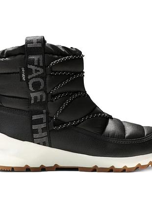 Черевики жіночі the north face thermoball™ waterproof lace up чорні nf0a5lwdr0g1