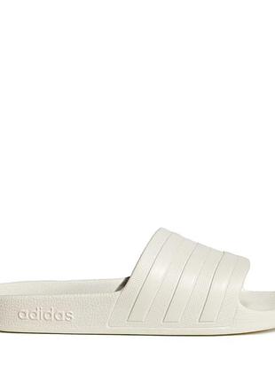 Пляжная обувь женская adidas adilette aqua молочная