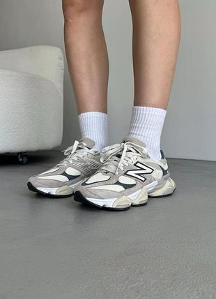 Кросівки жіночі new balance 9060 moonrock linen 2.0