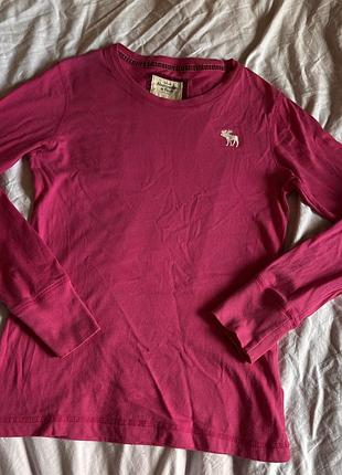 Лонг рожевий aberclombie& fitch розмір м