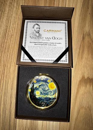 Дзеркало для макіяжу carmani кишенькове ван гог зоряна ніч