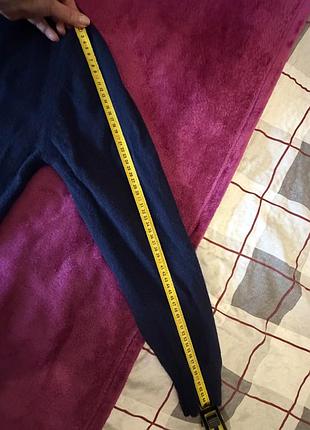 Чоловічий джемпер m&s collection extra fine lambswool, 100% вовна ягняти, темно-синій, l 3