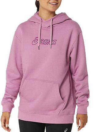 Толстовка жіноча asics logo oth hoodie малинова 2032c845-500