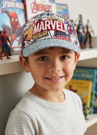 Кепка дитяча бейсболка marvel spiderman fashion kids для хлопчика