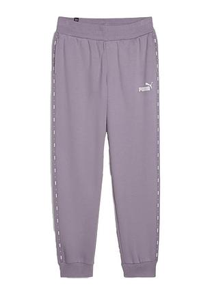 Брюки женские puma ess tape sweatpants fl cl фиолетовые 67599930